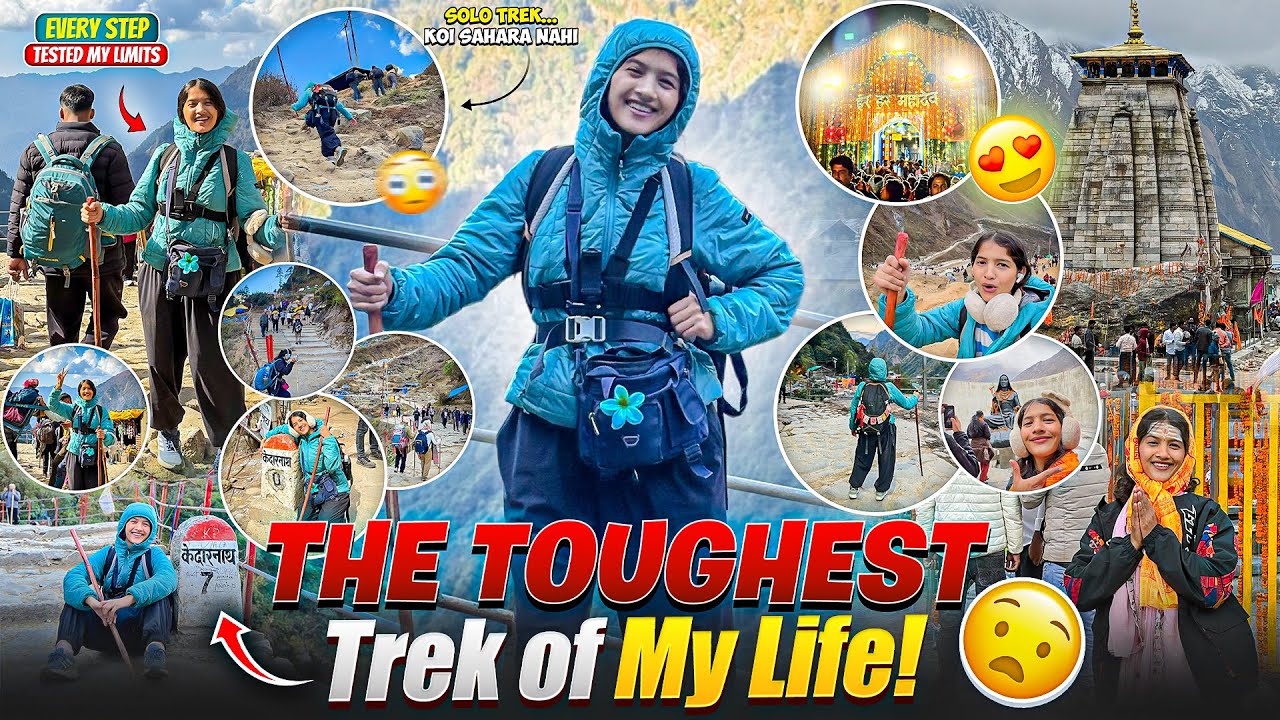 &ldquo;Kedarnath Trek: The Toughest Journey of My Life ⛰️😰