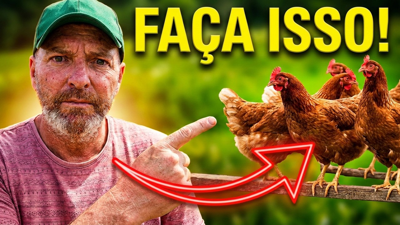 5 DICAS DE OURO Para Sua Criação de Galinhas De Quintal 🐔