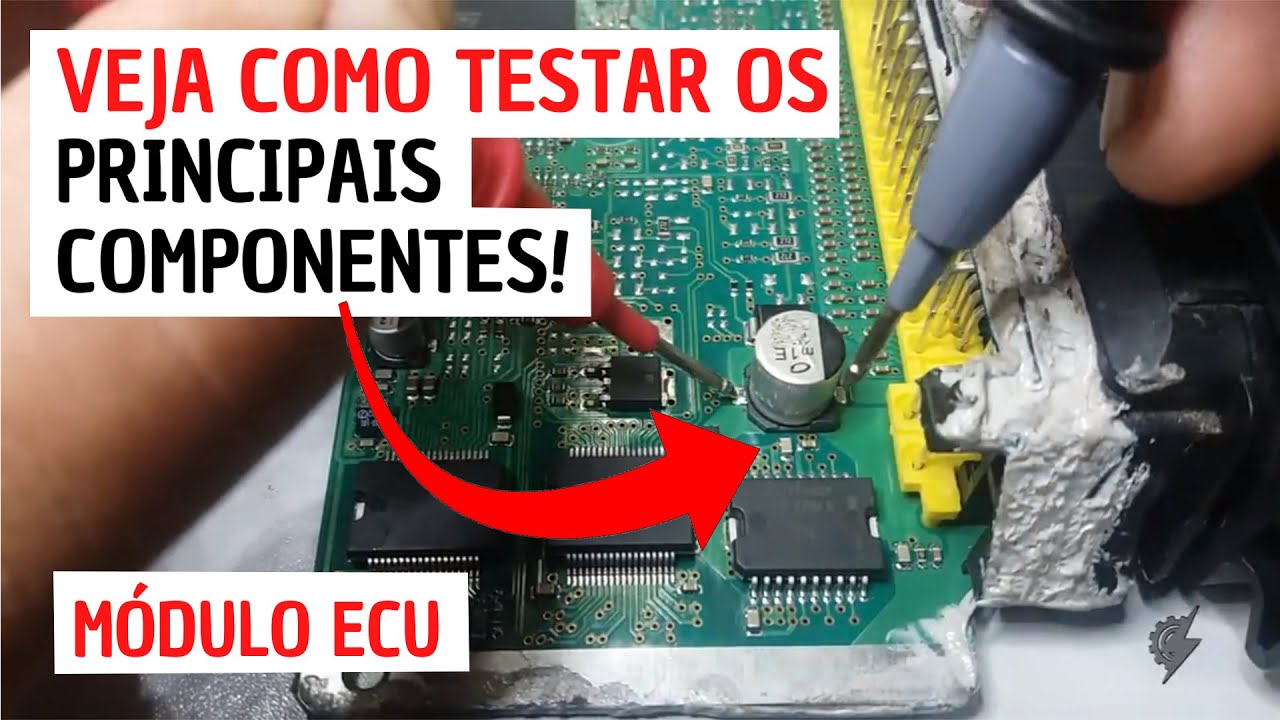 Como testar módulo de injeção eletrônica com multímetro e simulador - Curso de Reparo em Módulos