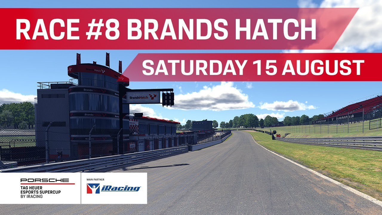 Porsche TAG Heuer Esports Supercup – Race Week #8 Brands Hatch