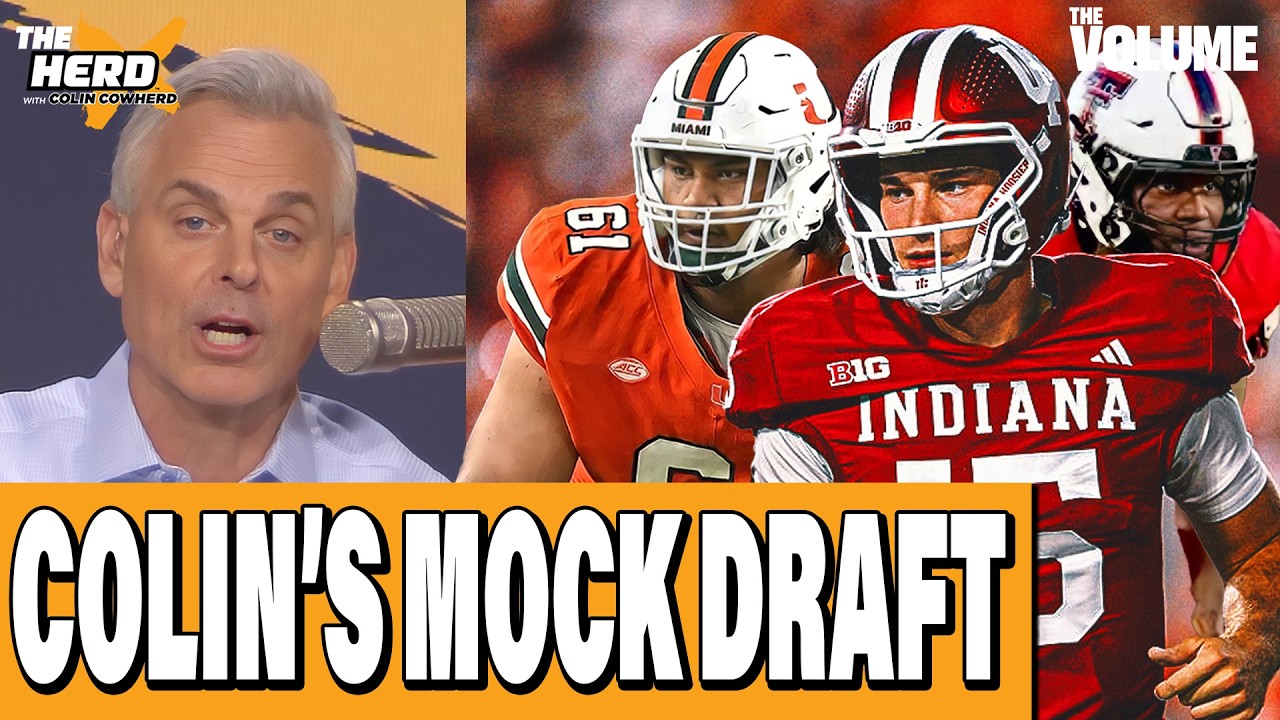 NFL Mock Draft 1.0: Mendoza to Raiders | The Herd w/ Colin Cowherd