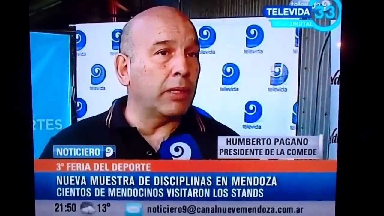 Feria del Deporte, Mendoza - Nota Canal 9