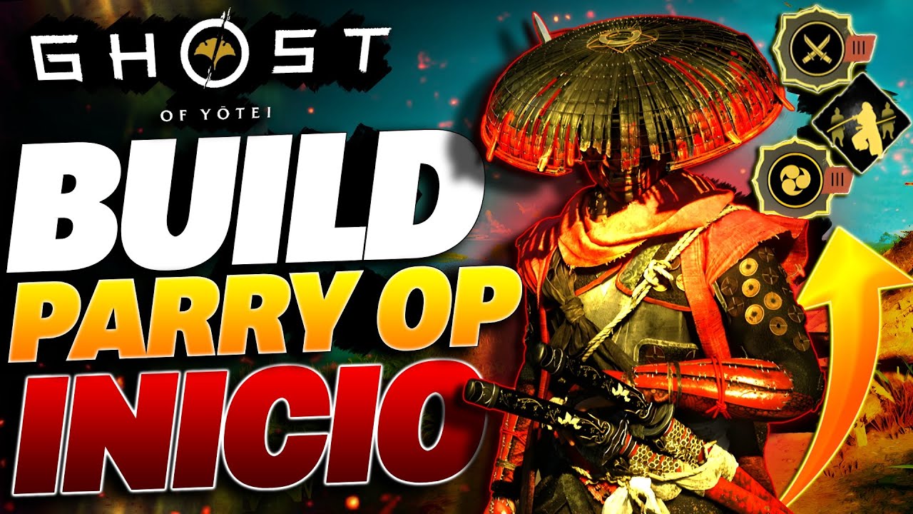 GHOST OF YOTEI: A MELHOR BUILD OP INICIO! PARRY FACIL & DANO ABSURDO! TIER S BUILD