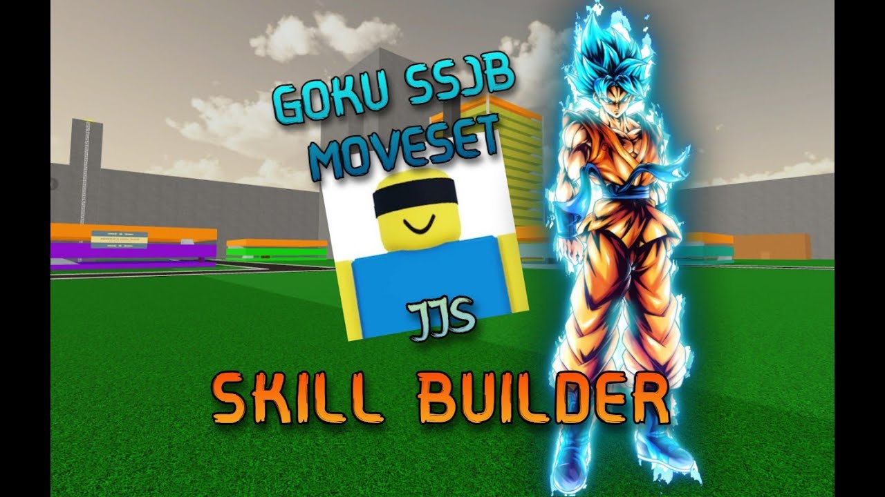 [JJS] Goku SSJB Custom Moveset | Skill Builder