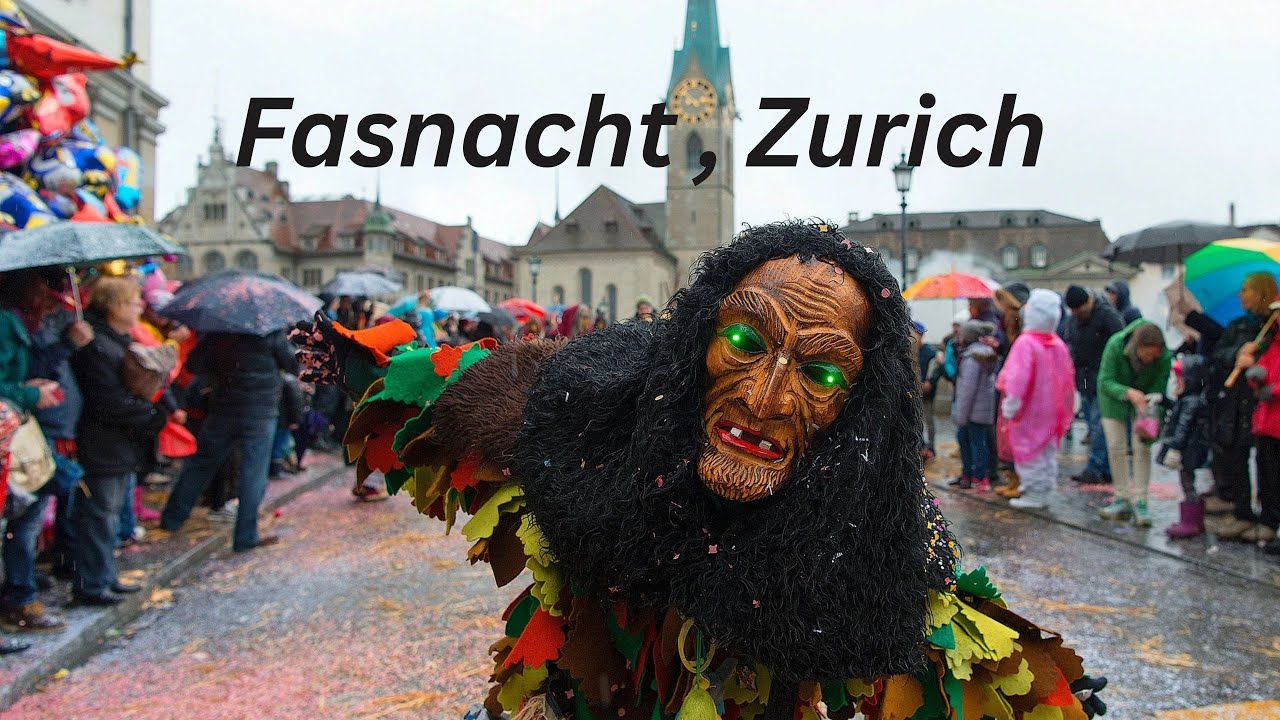 The Most INSANE Carnival Traditions - Fasnacht 2025, Zurich | Switzerland #fasnacht #zurich