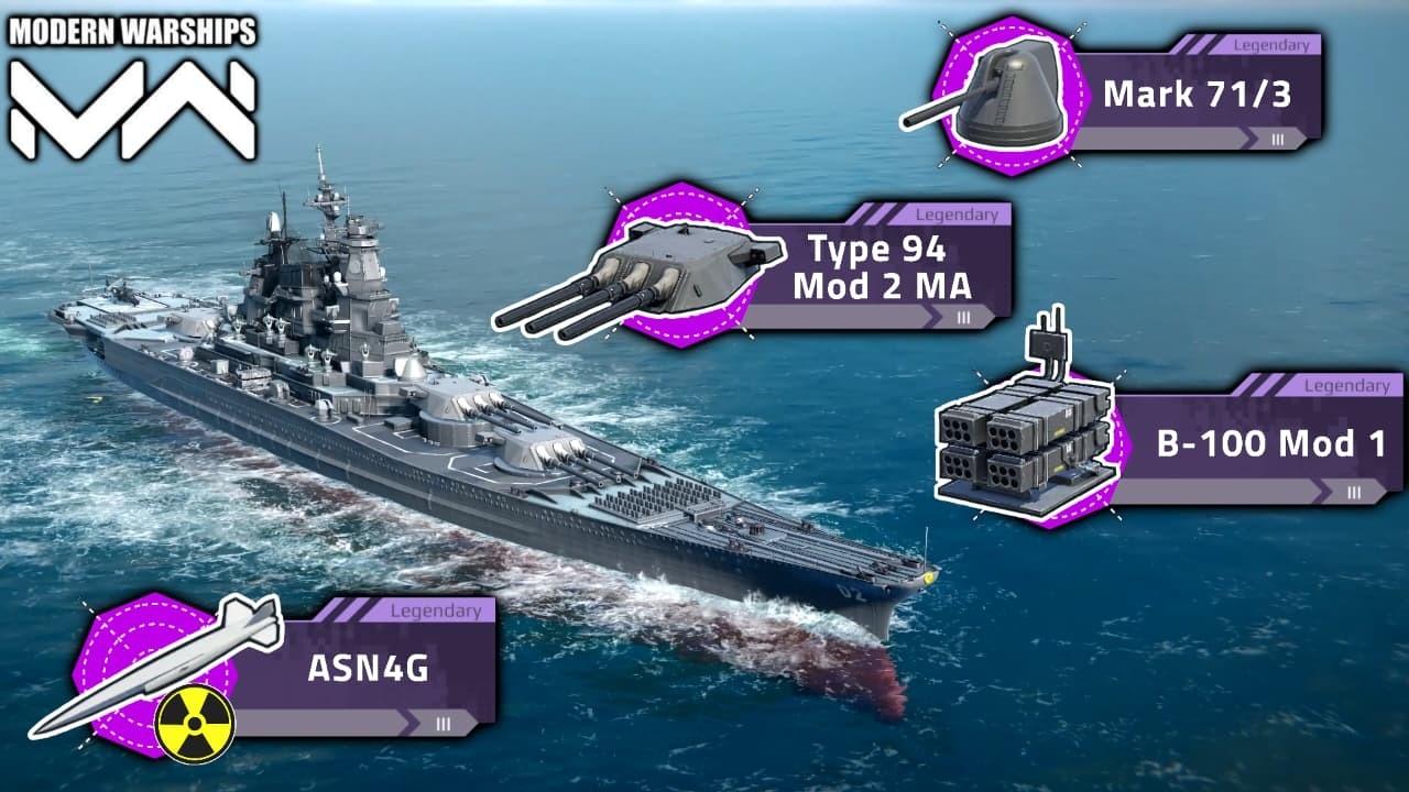 JS Musashi Aegis Battle Ship with its Heavy  Fire Power / Modern Warship _ gameplay