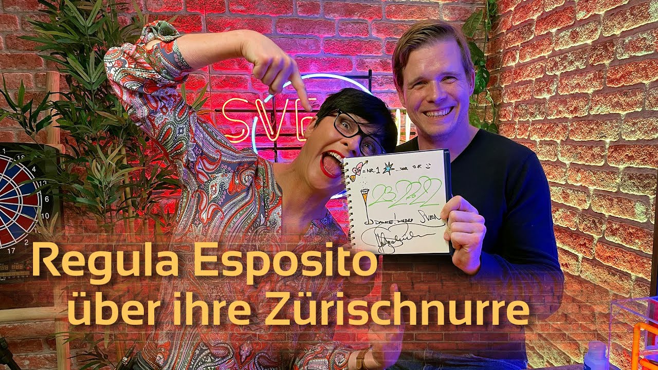 Regula Esposito, Komikerin über ihre Zürischnurre | SVENsationell #25
