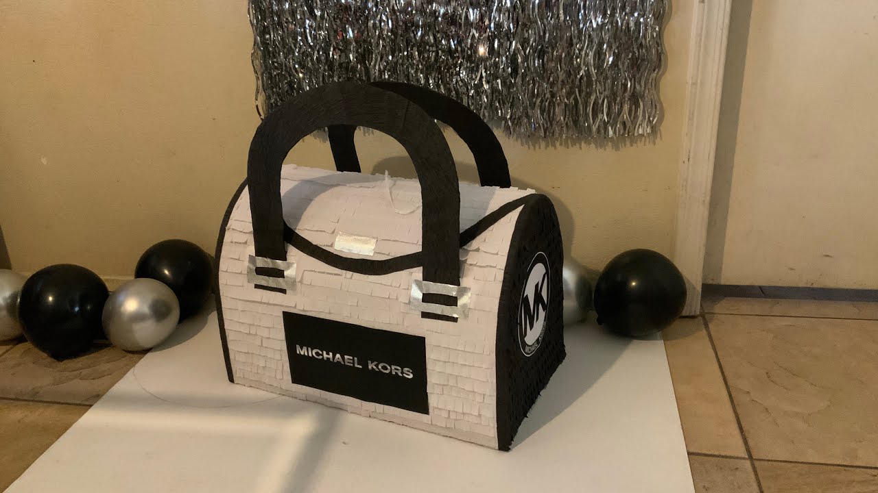 👛 👜 Como hacer esta piñata facil bolso o Cartera. dia de las madres (DIY purse or bag piñata 💼