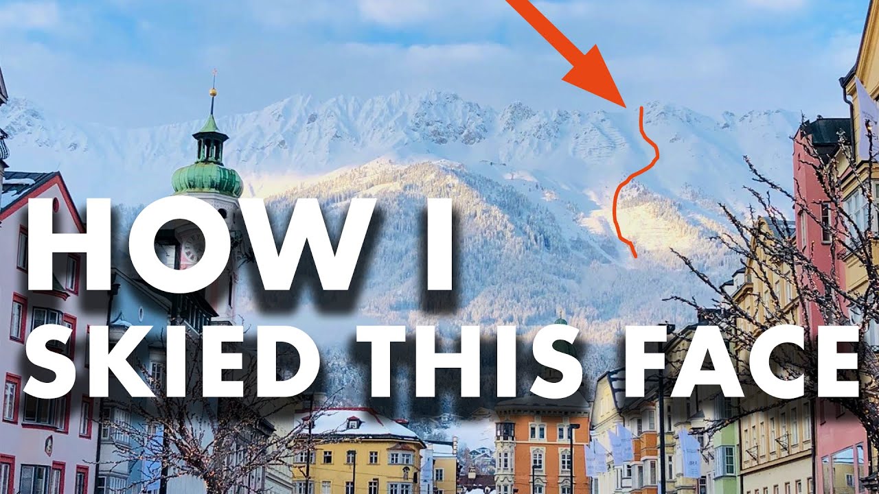Tyrol's City Big Mountain Freeride Line | Backcountry Skiing VLOG