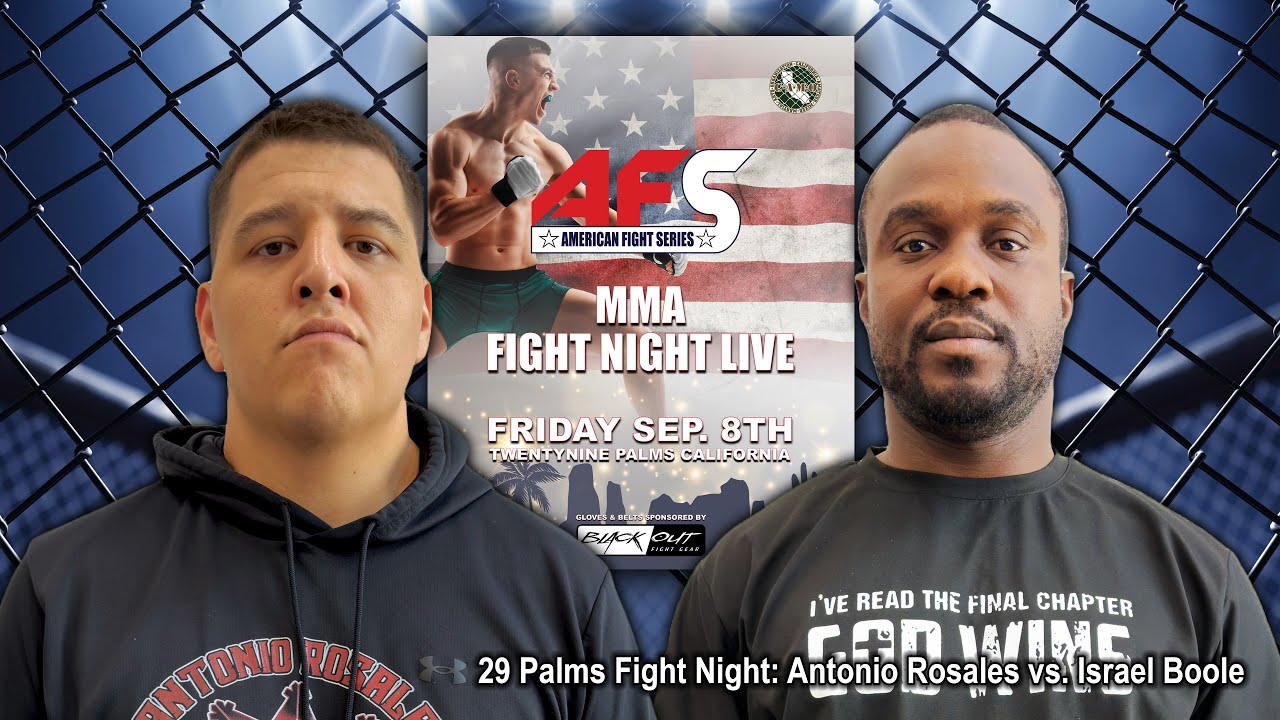 Twentynine Palms: Antonio Rosales vs. Israel Boole - 09.08.23 [4K]