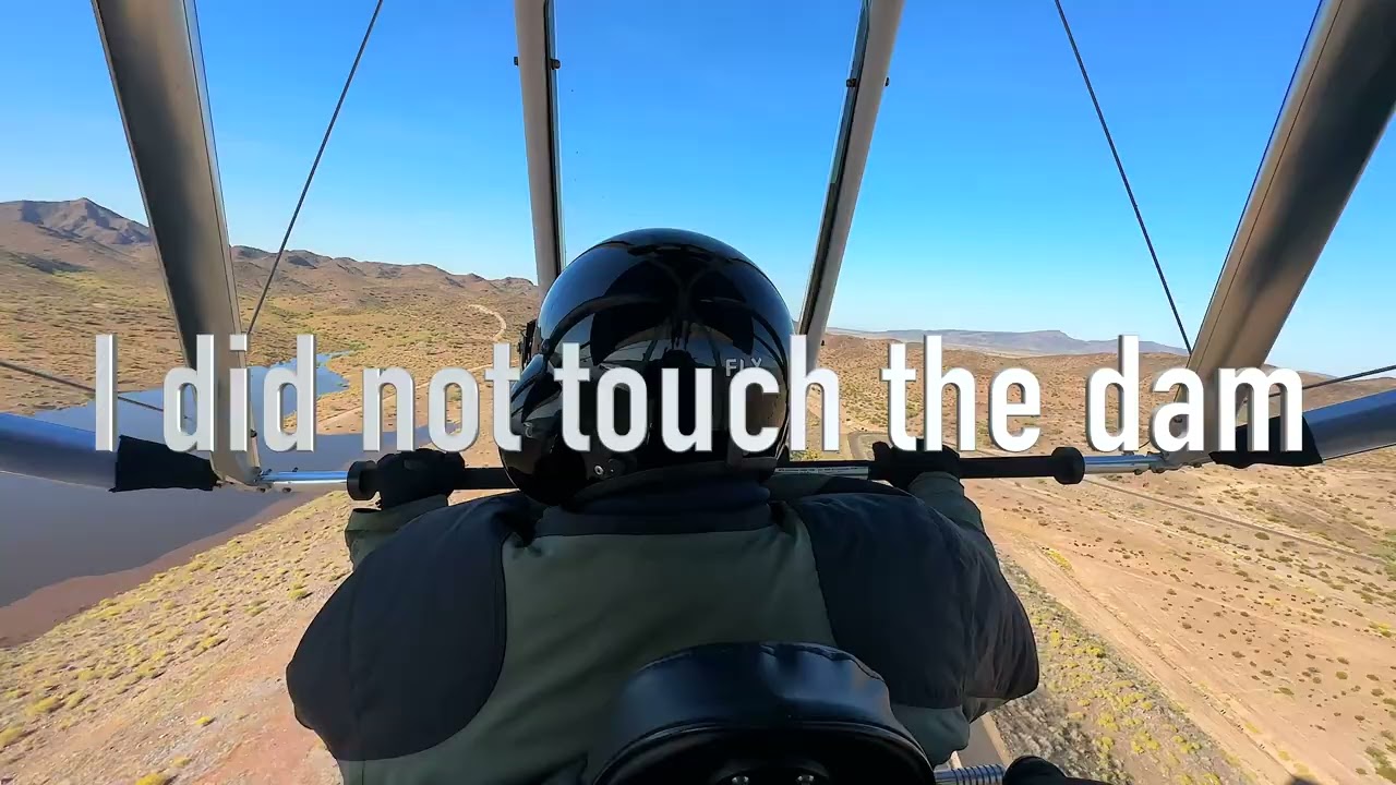 Fun Low Flying at Painted Rock Dam During Flood Stage