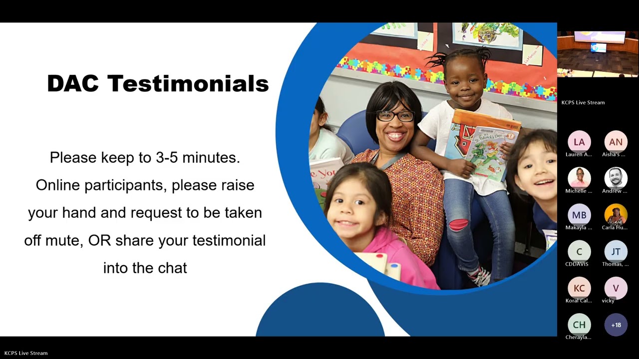KCPS DAC Meeting - Jan. 21, 2026