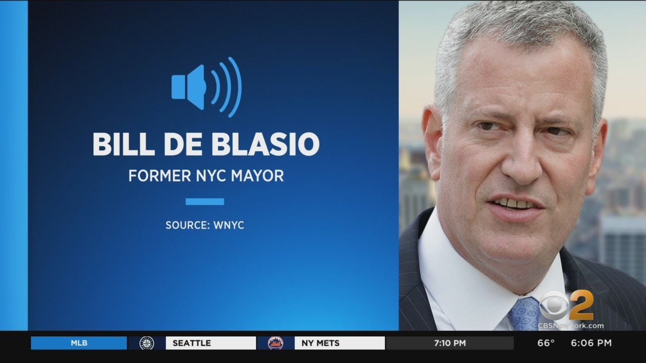 Former mayor Bill de Blasio reflects on time in office