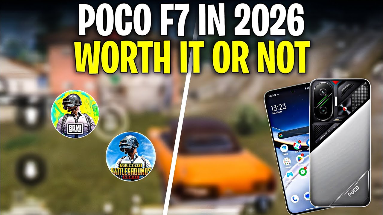 Poco F7 - Gaming Review 2026 | Poco F7 For Pubg/Bgmi Gaming In 2026 | Buy Or Not