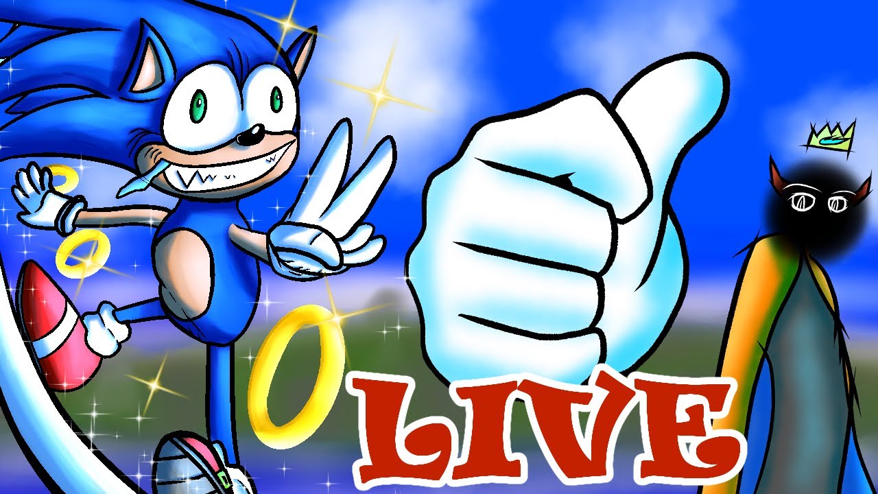 Playing Sonic Adventure Again... Get in here!