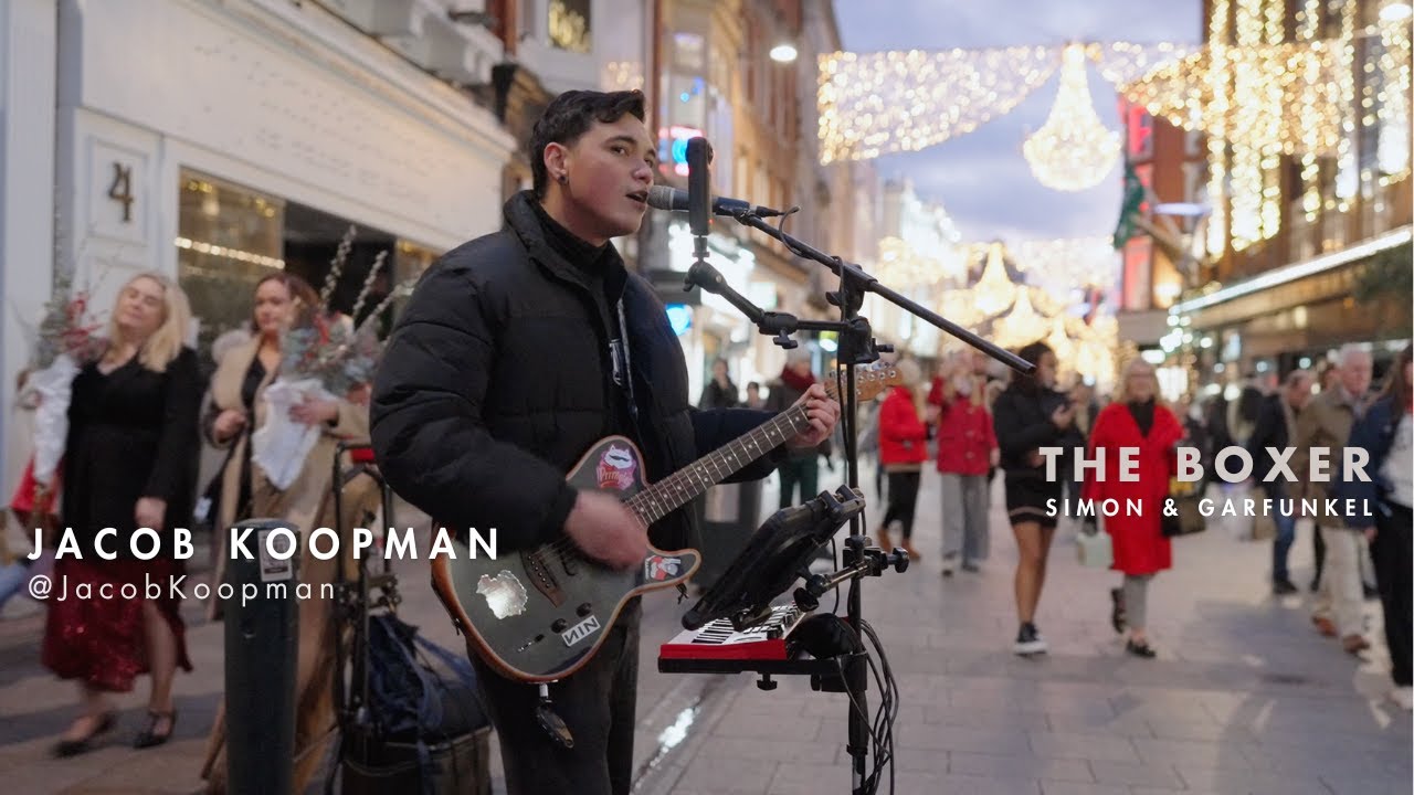THE BOXER - Simon & Garfunkel. cover by Jacob Koopman @JacobKoopman  4K.