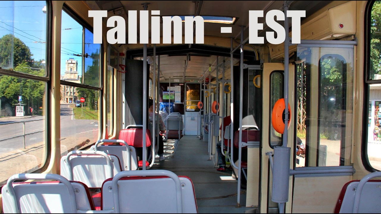 TALLINN - Tatra KT4SU auf der Linie 2 (2013)