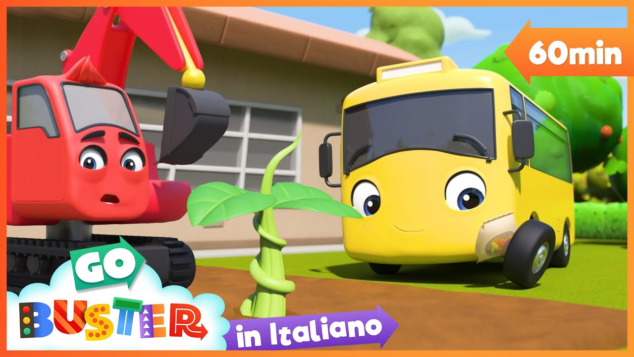 Frutta E Verdure🌱 | Cartoni animati per bambini | Moonbug Italiano | Go Buster!🚌