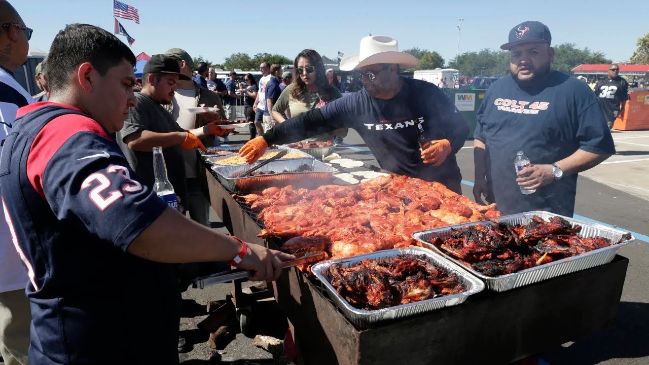 MY FIRST TIME TAILGATING AT THE HOUSTON TEXANS NRG🤘🏽‼️‼️‼️
