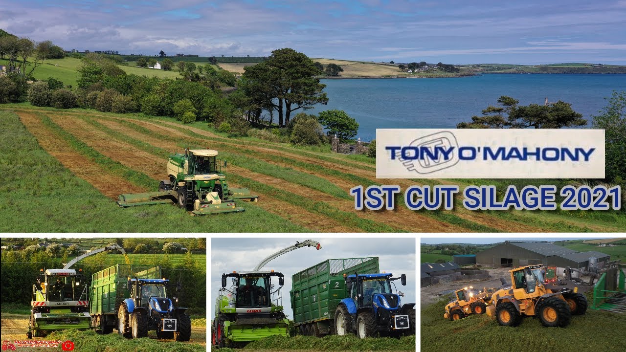 Tony O'Mahony 1st cut silage 2021 ~ THE A TEAM!!