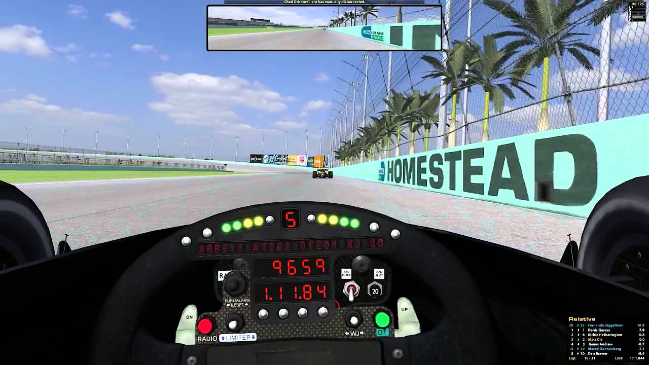 iRacing : Homestead Roval is Best Roval (Indycar Fixed - Full Race)