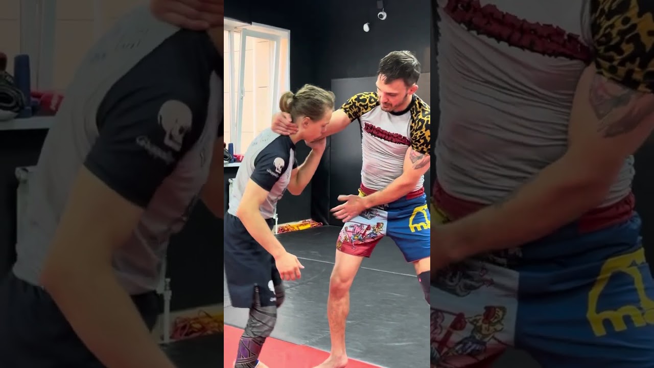 Как сделать ankle pick takedown / выхват пятки
