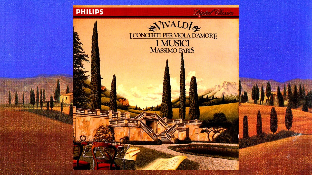 VIVALDI : Concerti per Viola d'Amore ~ I MUSICI, Massimo Paris (Viola d'Amore)