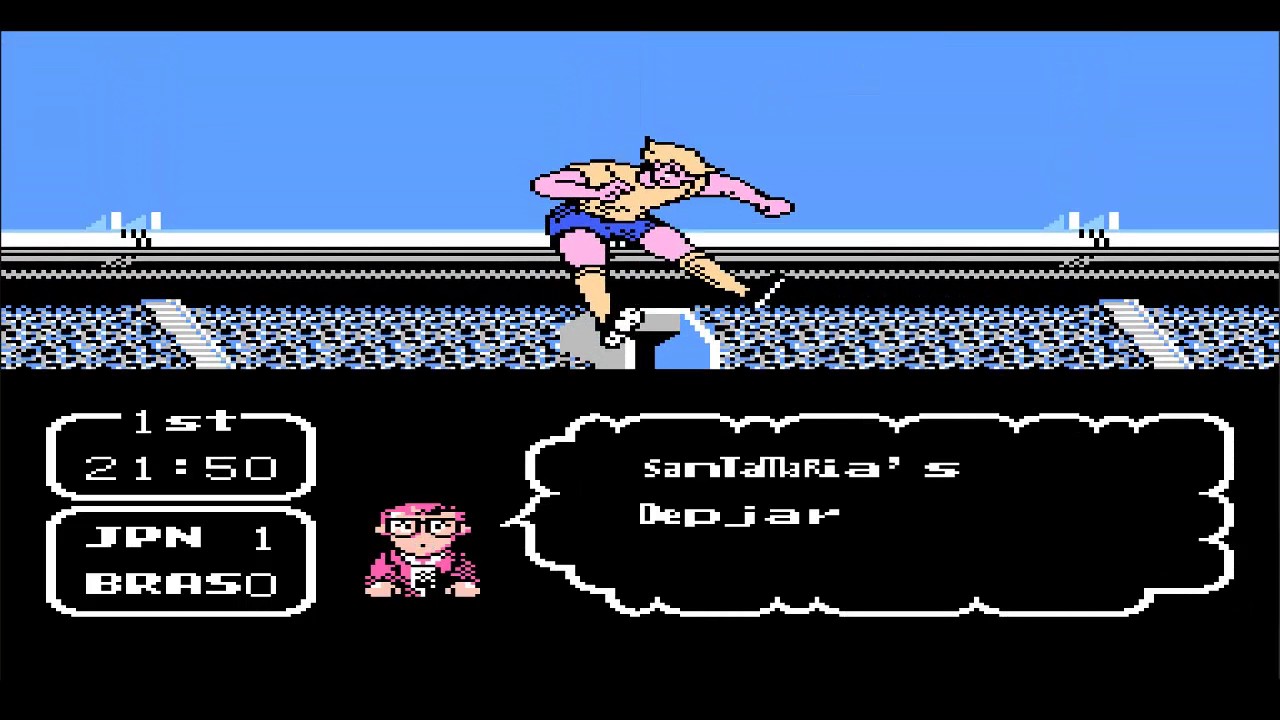 Captain Tsubasa 2 (Super Campeones) Nes Japón vs Brasil (Primer Tiempo) Final