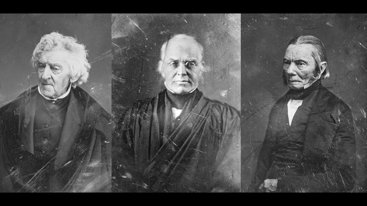 Daguerreotype Portraits of Prominent Americans Born in the 1760's and 1770's