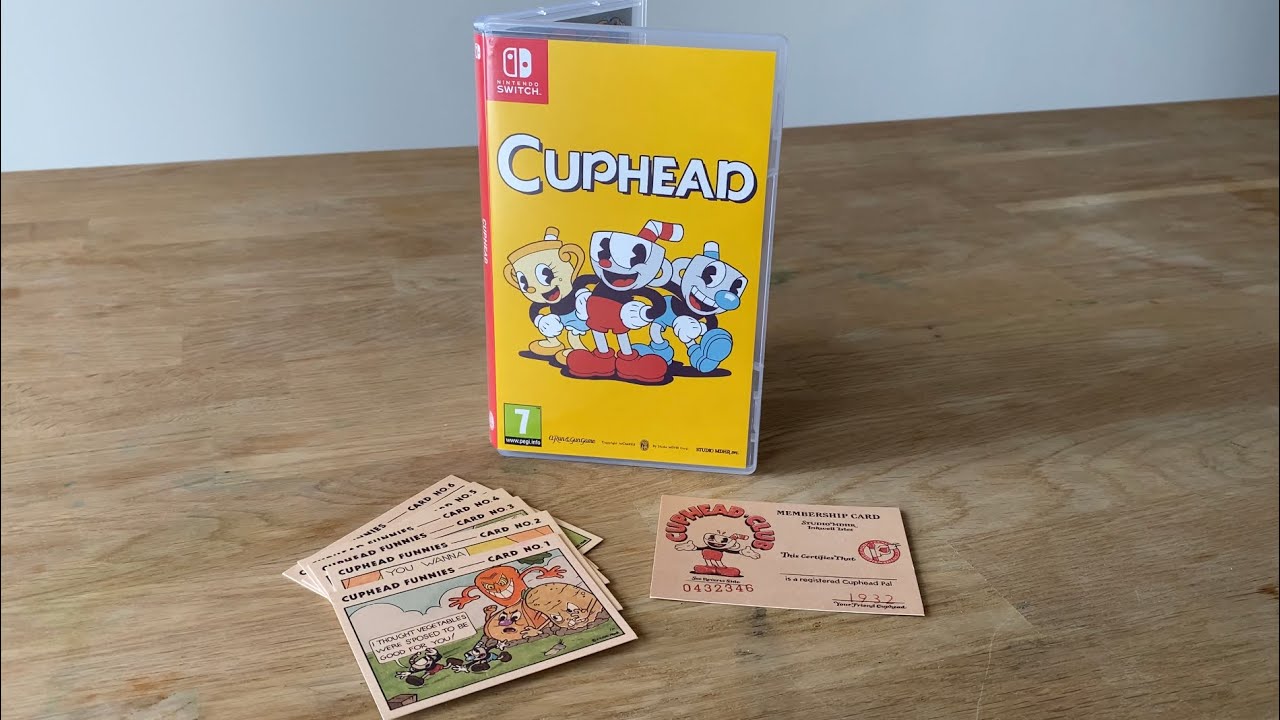 Cuphead Unboxing ASMR - Nintendo Switch