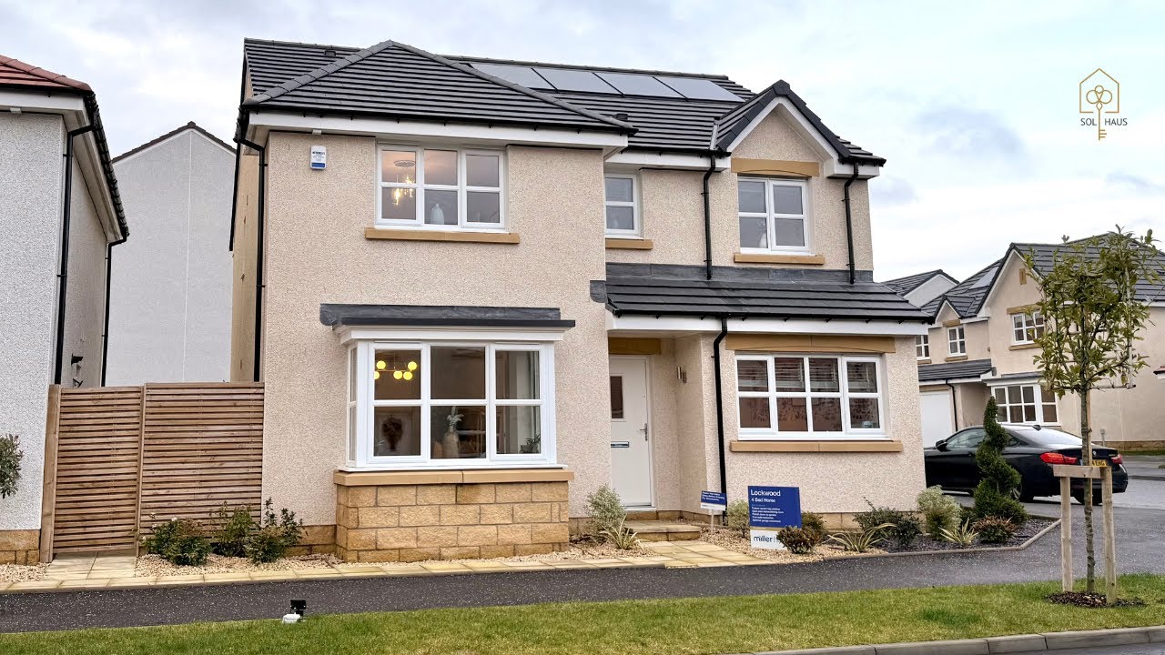 Inside a Stunning 4-Bed New Build in the UK | The Lockwood show home at Thornly Park Miller Homes