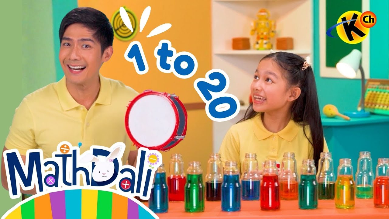 Pagbilang mula 1 hanggang 20 (sa Salita at Simbolo) | MathDali