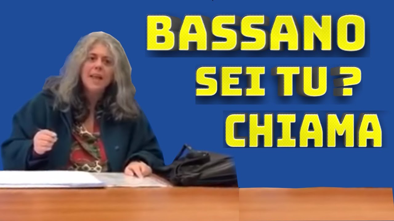 BASSANO SEI TU ? CHIAMA ... 📞