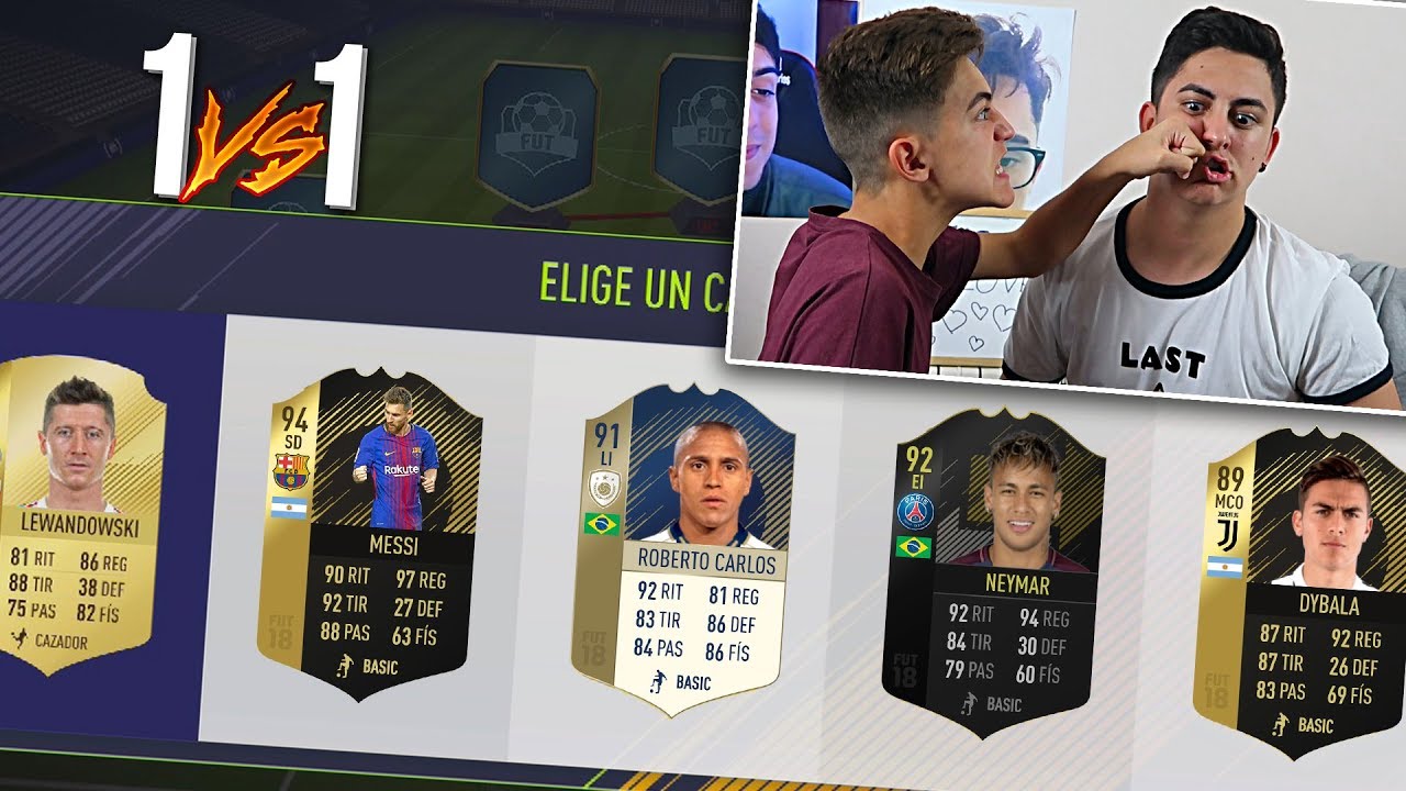 &iexcl;&iquest;QUIEN ES MEJOR HACIENDO FUT DRAFT EN 2 MINUTOS?!