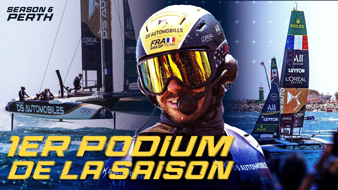 Début FOU de la saison 6 de SailGP 🇫🇷😱