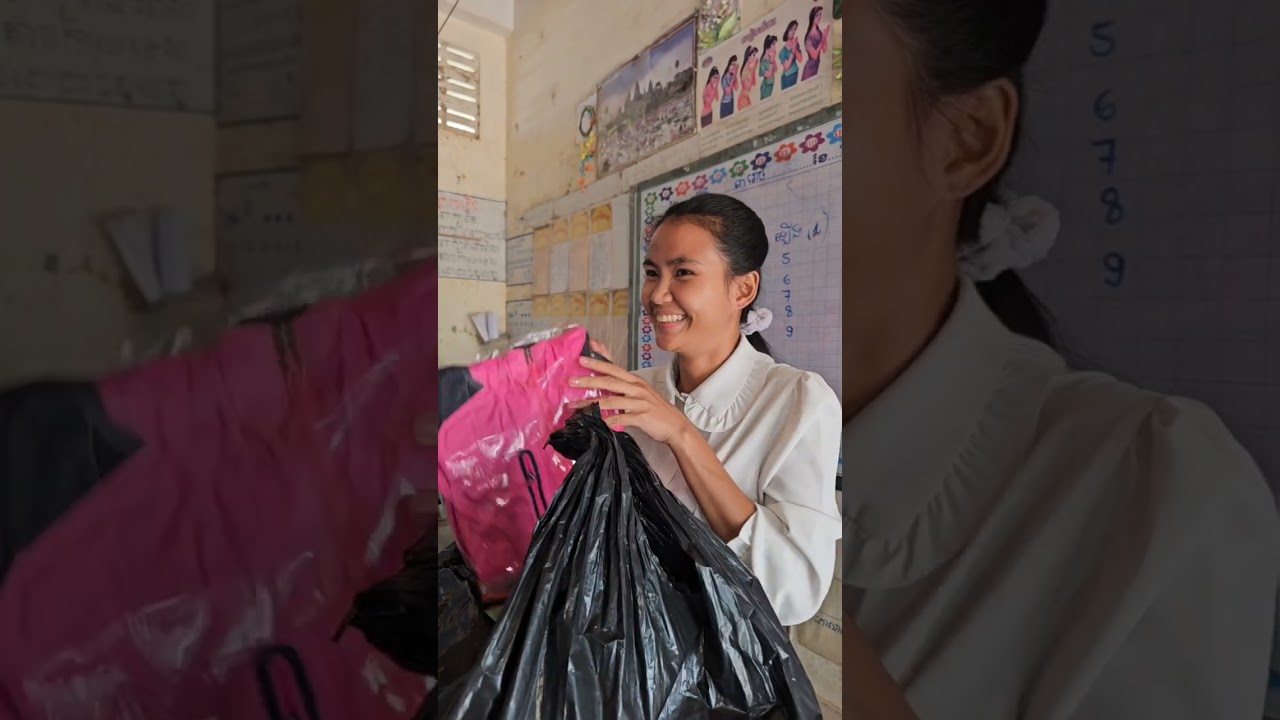 អាវរងា សម្រាប់សិស្ស...!