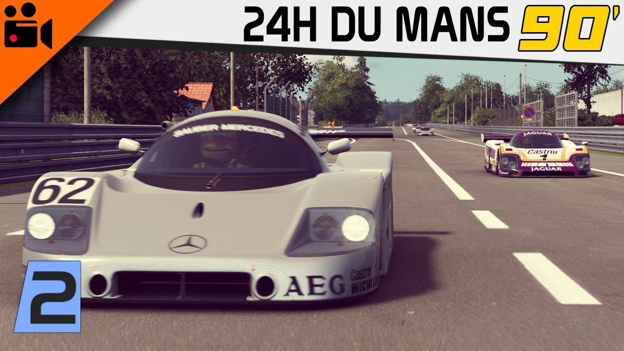 Les 24H du Mans des années 90' avec la Sauber C9 ● [Project CARS 2 Le Mans]