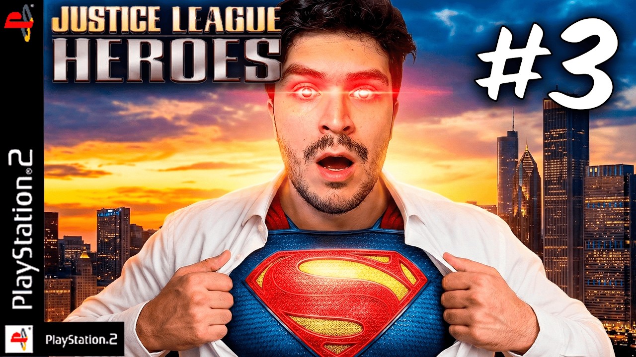 PROTEGENDO A TERRA DOS MARCIANOS BRANCOS! - JUSTICE LEAGUE  HEROES PS2