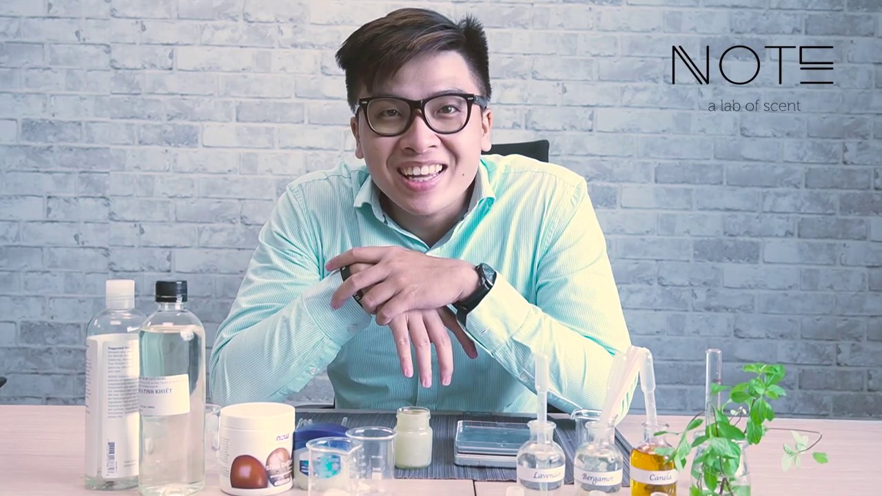 DIY Hướng dẫn làm Pomade vuốt tóc cùng NOTE - The Scent Lab