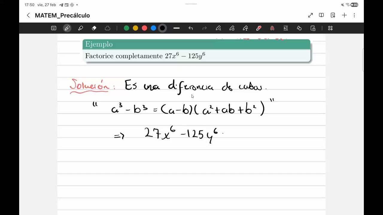 Precálculo MATEM - Clase 9