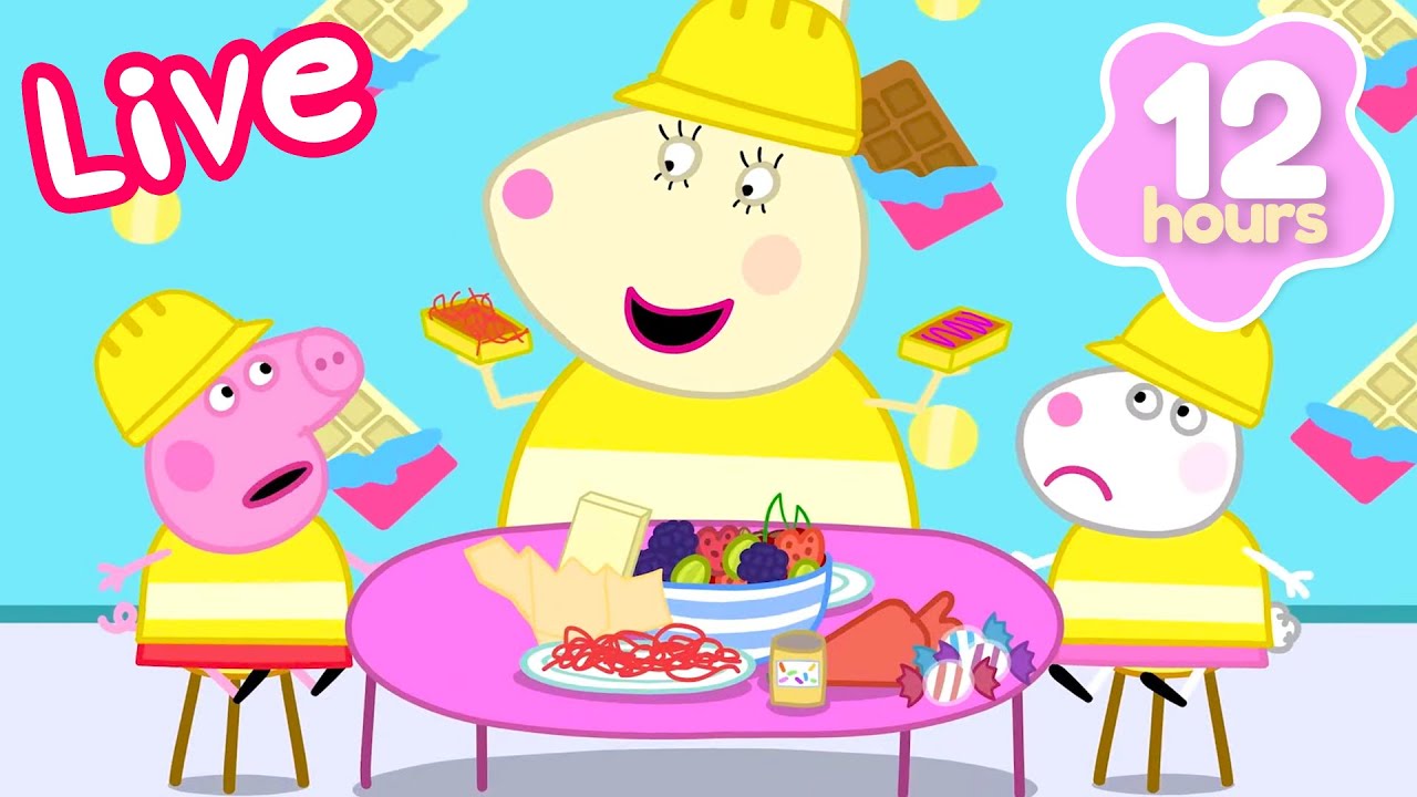 🔴 LIVE! Peppa Pig's Learning Adventures! 🍦 Peppa's Playgroup: Little Learners 🐷 Kids Cartoons