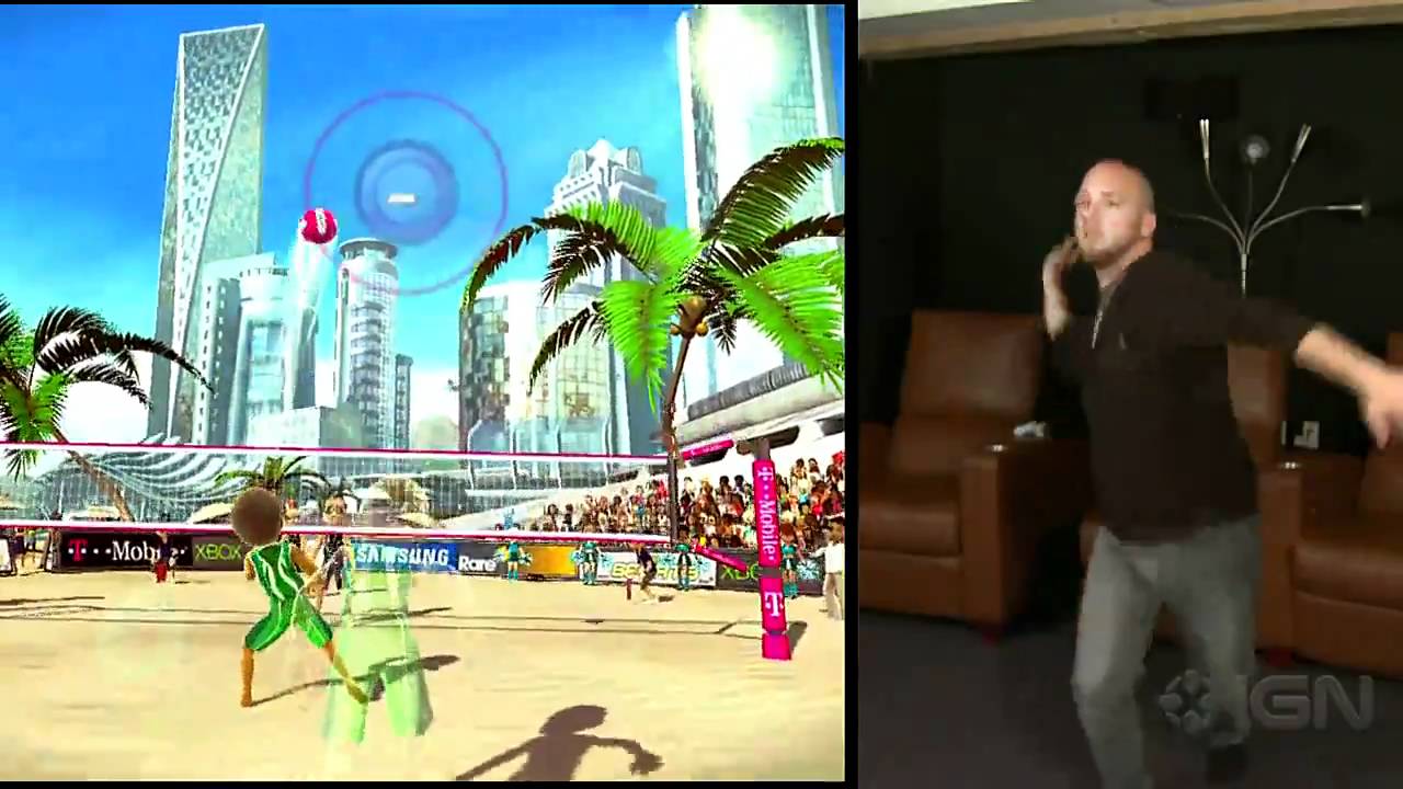 Kinect Sports: Volleyball Gameplay