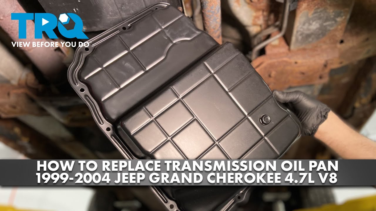 How to Replace Transmission Oil Pan 1999-2004 Jeep Grand Cherokee 4.7L V8