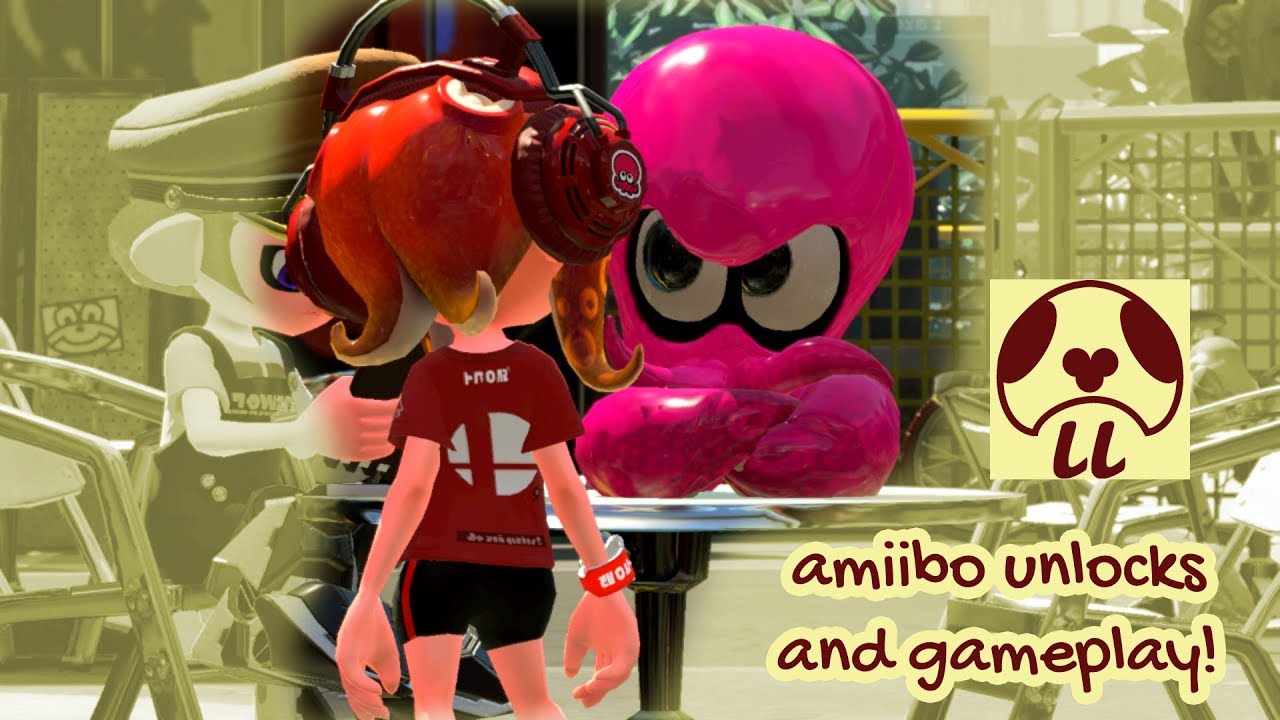 Splatoon 2 - Octoling amiibo Unlocks and Gameplay