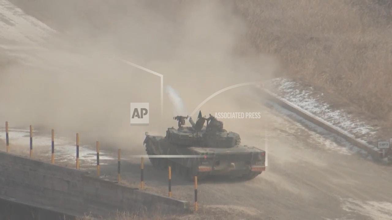 South Korea and US joint live fire drills as North Korea slams their partnership