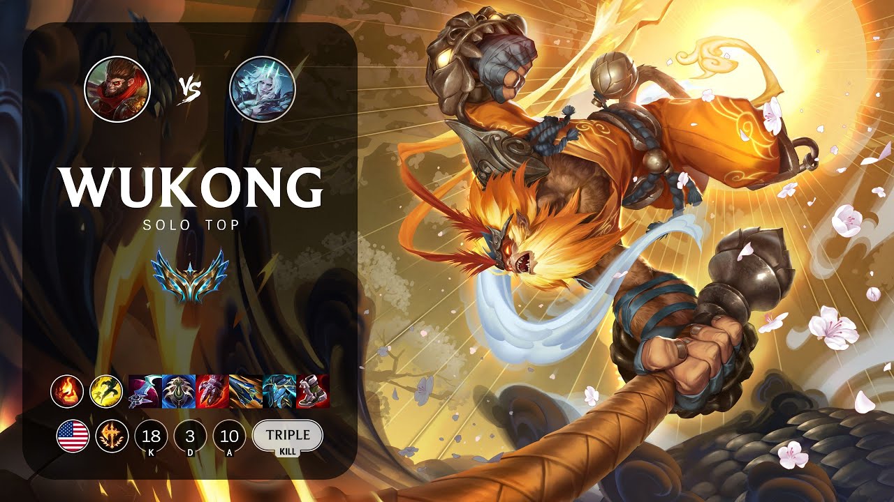 Wukong Top vs Viego - NA Challenger Patch 14.4