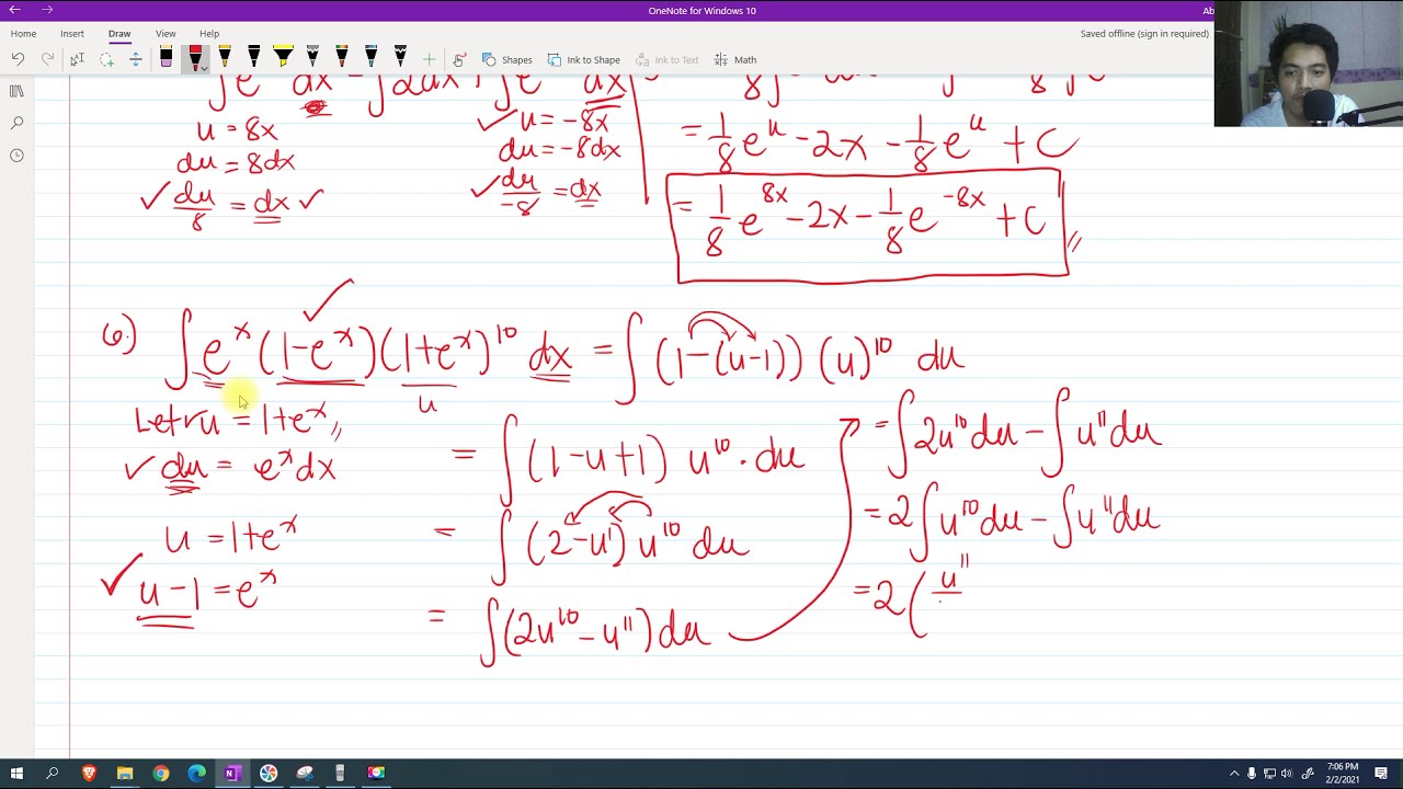 Integration of Exponential Functions Part 2 | Integral Calculus | Engr. Yu Jei Abat | #AbatAndChill