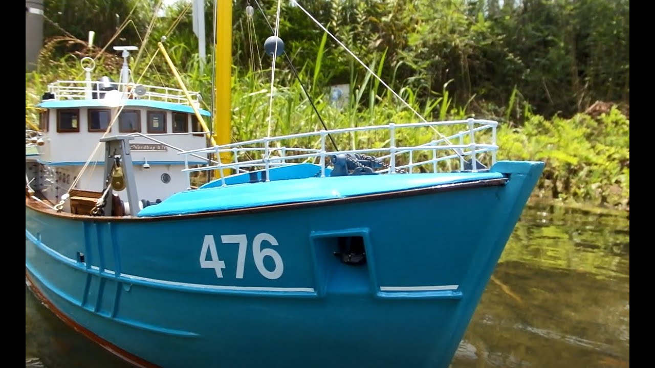 Billing Boats Nordkap 476 converting RC scale ship model making process move