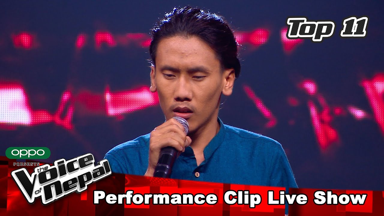 Bijay Thada Magar "Raktim" | LIVE Show Performance | The Voice of Nepal S3