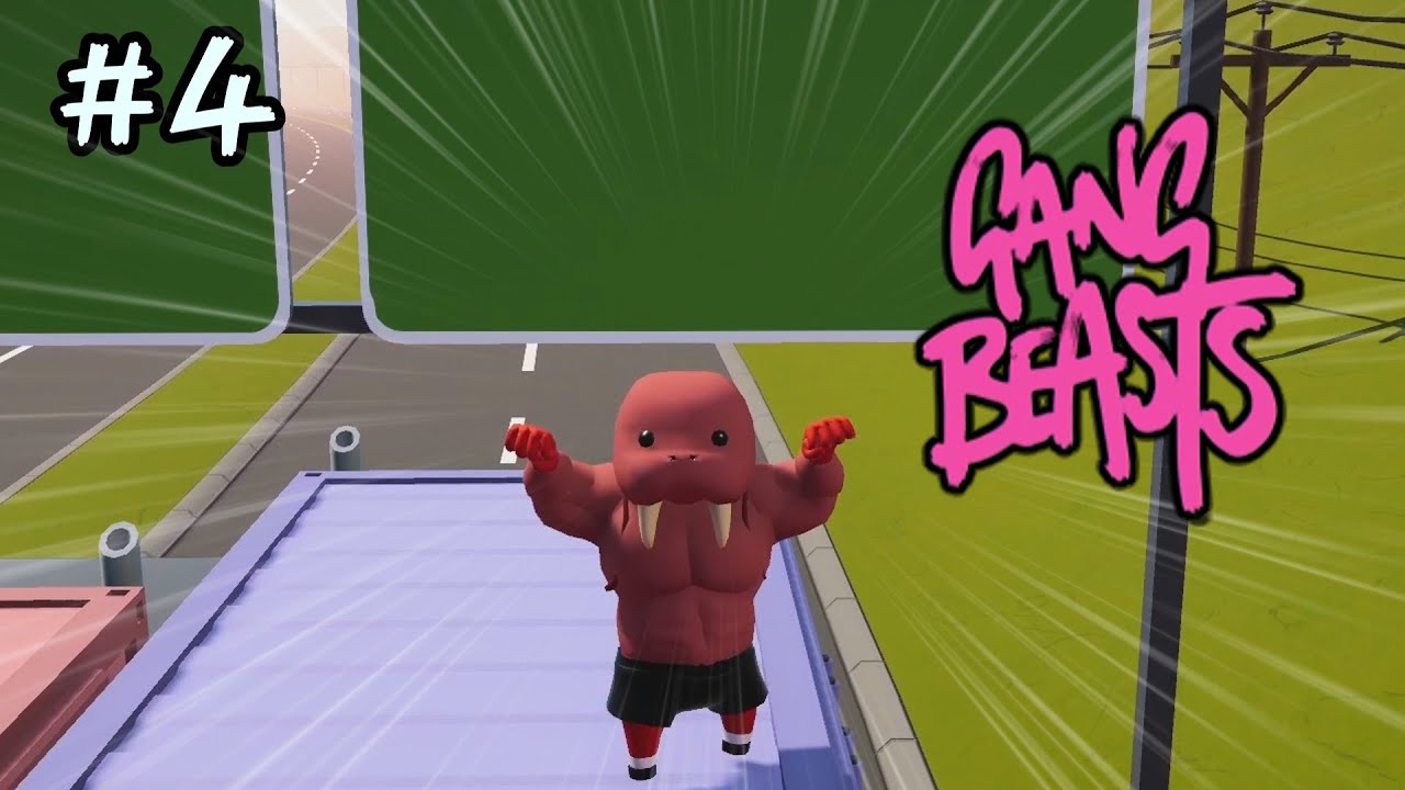 【Gang Beasts】伝説の腹筋崩壊ゲーム＃4【ゆっくり実況】